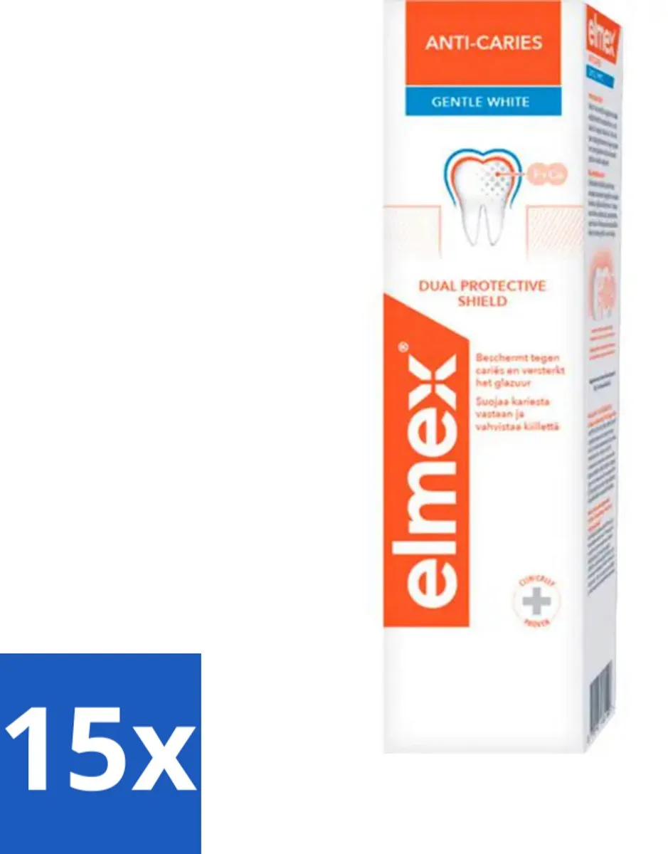 Elmex Anti-Cariës Gentle White Tandpasta 75ml