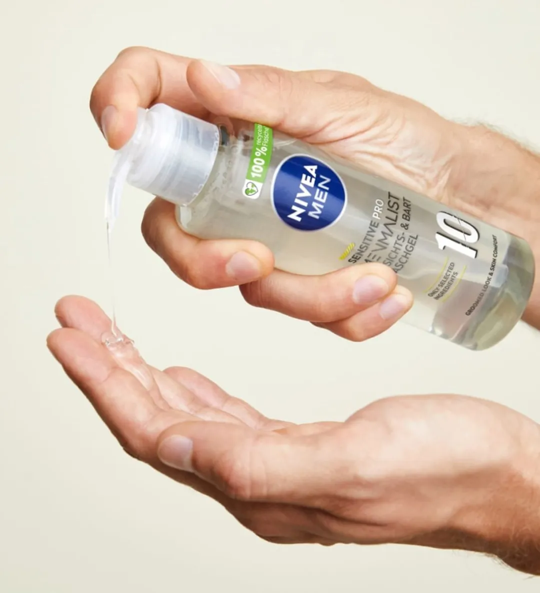 NIVEA MEN Pro Sensitive Gezicht & Baard Wasgel 200ml