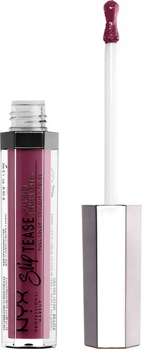 NYX Slip Tease Full Color Lip Lacquer 06 Strawberry Whip