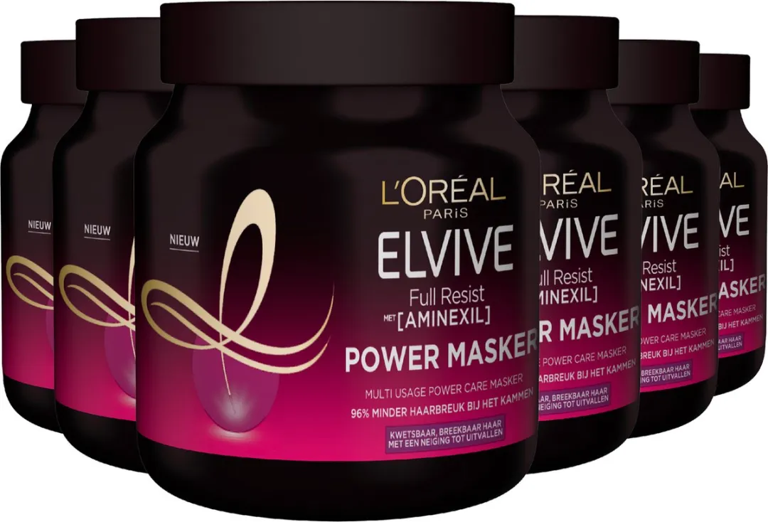 L'Oréal Paris Elvive Full Resist Power Masker 6x680ml