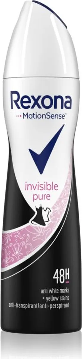Rexona Invisible Pure Deodorant Spray 150ml