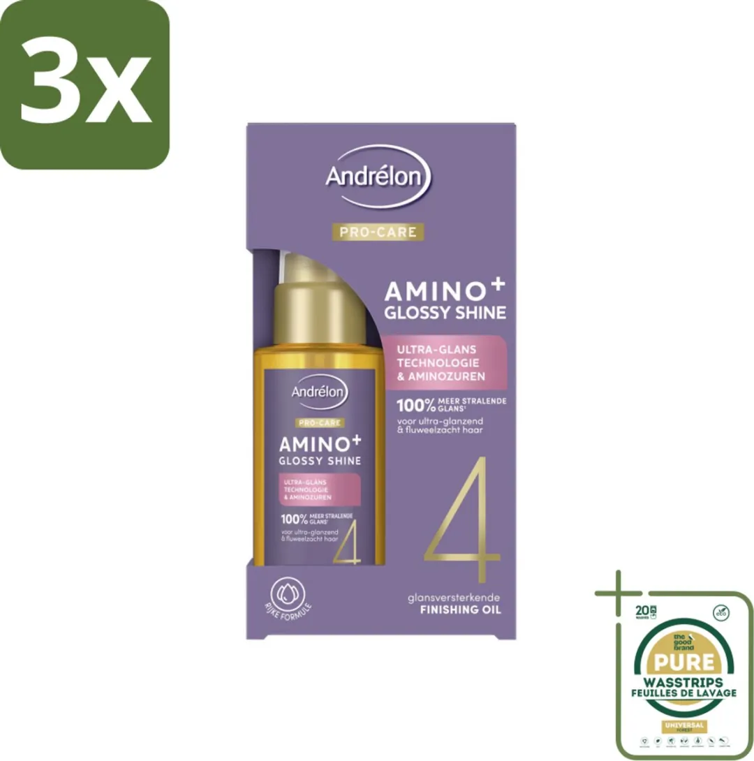 Andrélon Pro Care Amino+ Glossy Shine Finishing Oil 150ml