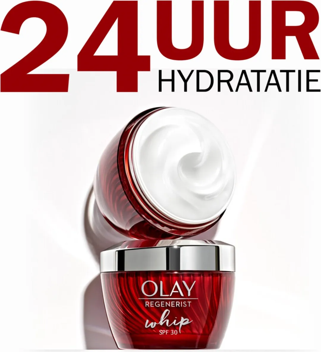Olay Regenerist Whip Dag- en Nachtcrème SPF30 - 2x50ml