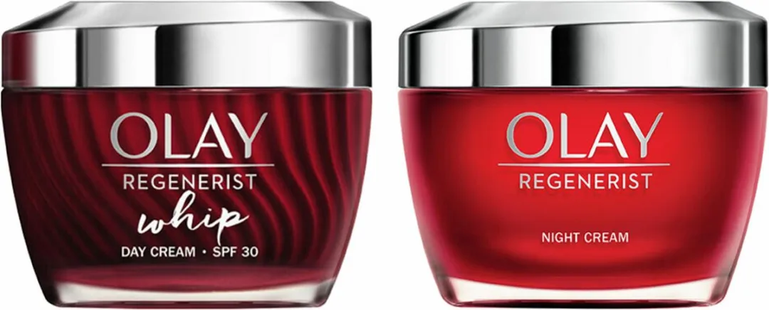 Olay Regenerist Whip Dag- en Nachtcrème SPF30 - 2x50ml
