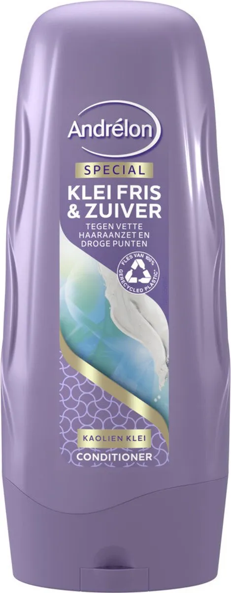 Andrélon Klei Fris & Zuiver Cremespoeling 300ml