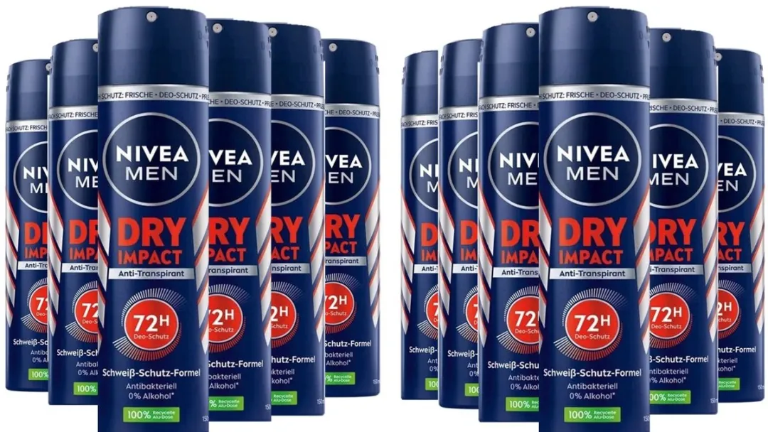 NIVEA Men Dry Impact 72H Anti-transpirant Spray