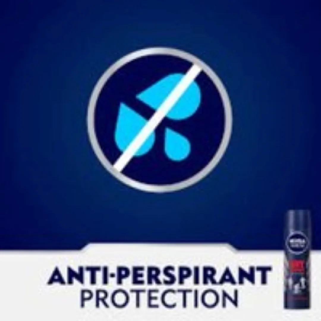 NIVEA Men Dry Impact 72H Anti-transpirant Spray - 12x150ml - afbeelding 3 van 4