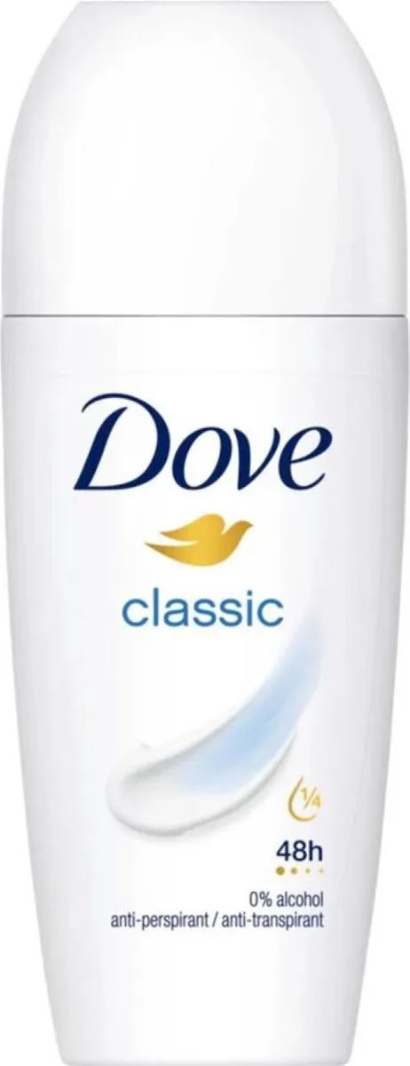 Dove Deo Roller Classic 50ml - 3 Stuks