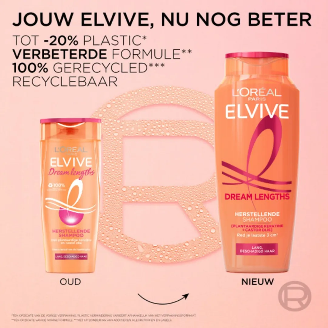 L'Oréal Elvive Dream Lengths Shampoo 3x250ml