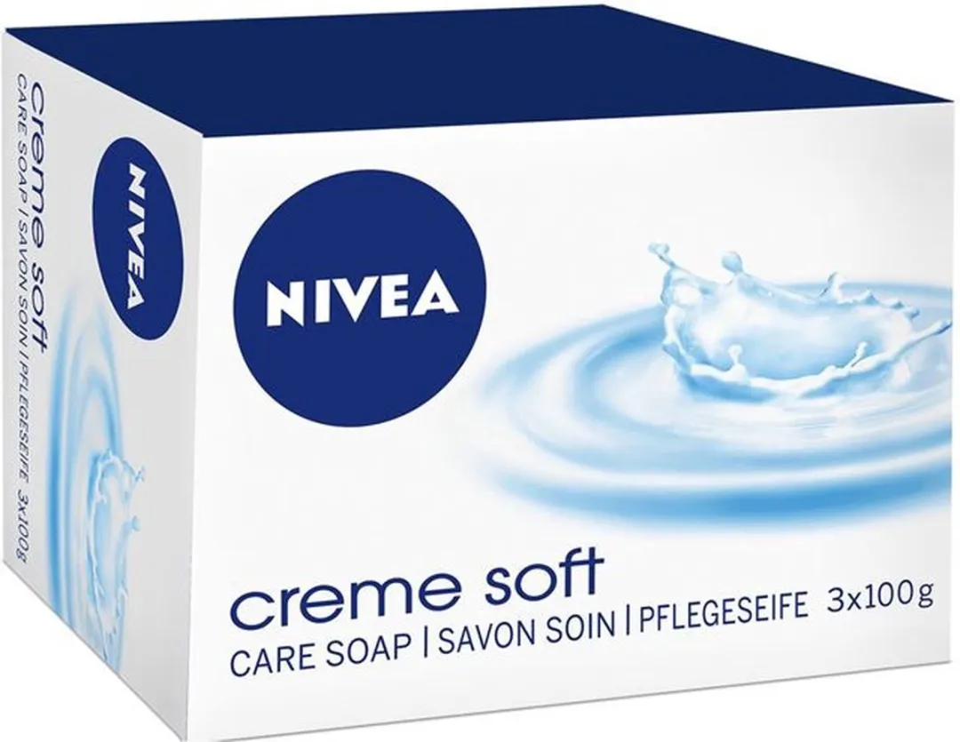 NIVEA Crème Soft Zeeptablet 3x100g