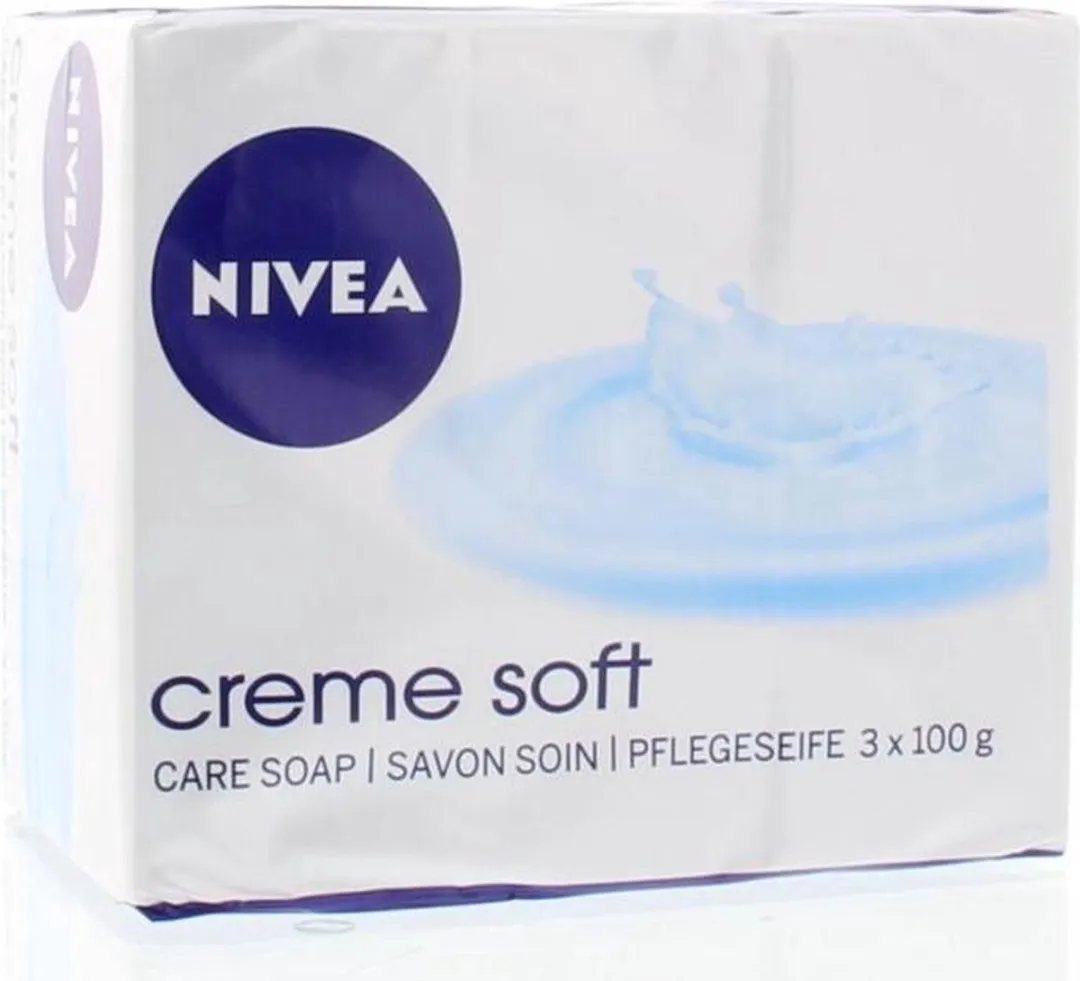 NIVEA Crème Soft Zeeptablet 3x100g - afbeelding 6 van 6