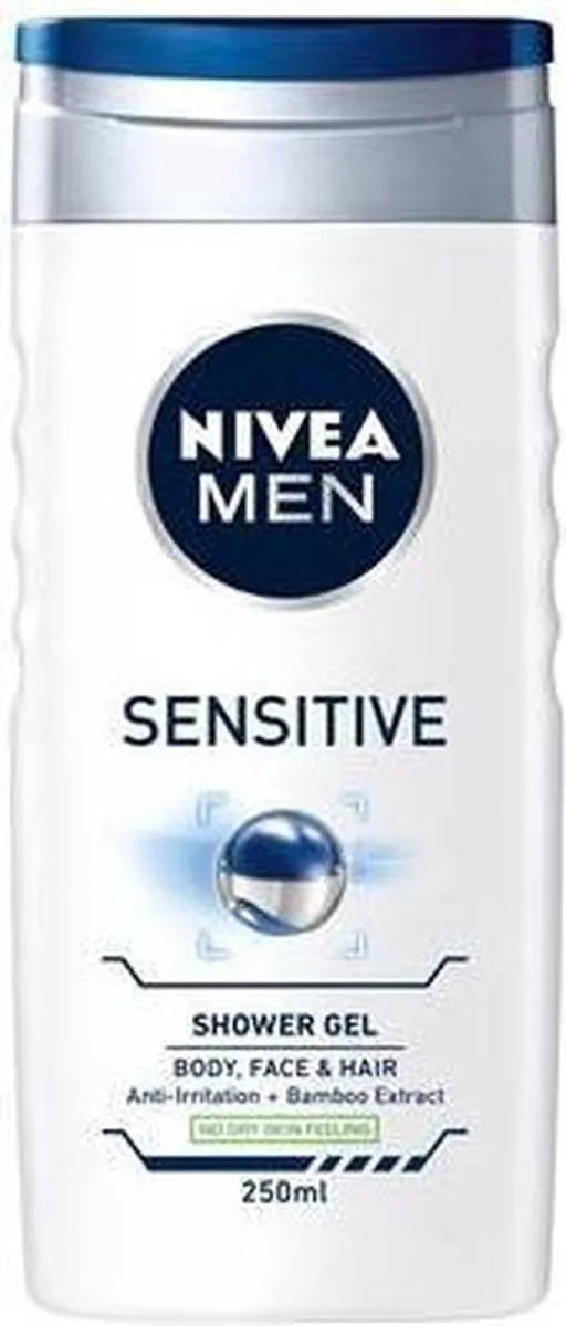NIVEA Men Sensitive Douchegel 250ml - 24 Stuks - afbeelding 2 van 6