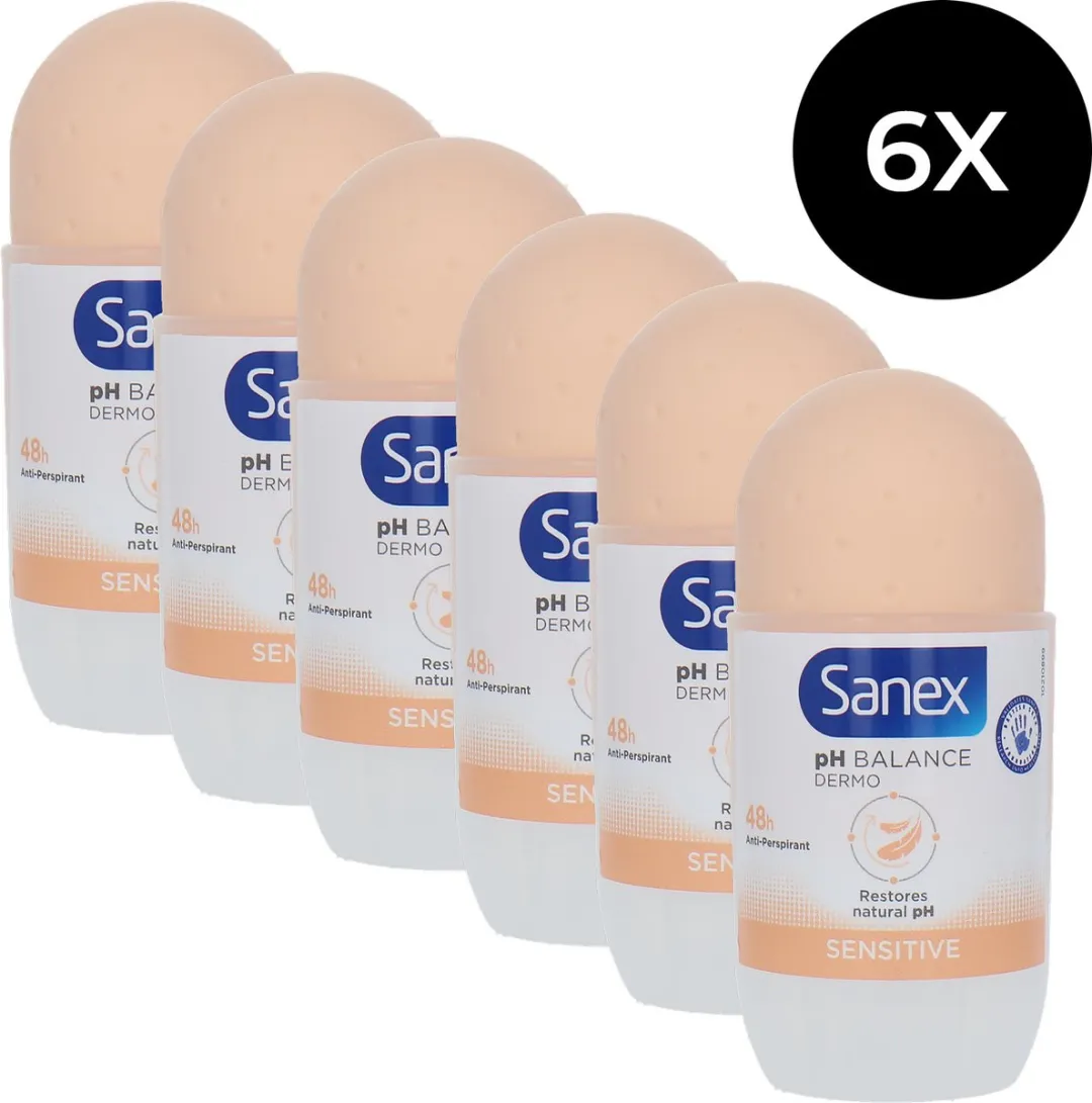 Sanex pH Balance Dermo Sensitive Deodorant Roller