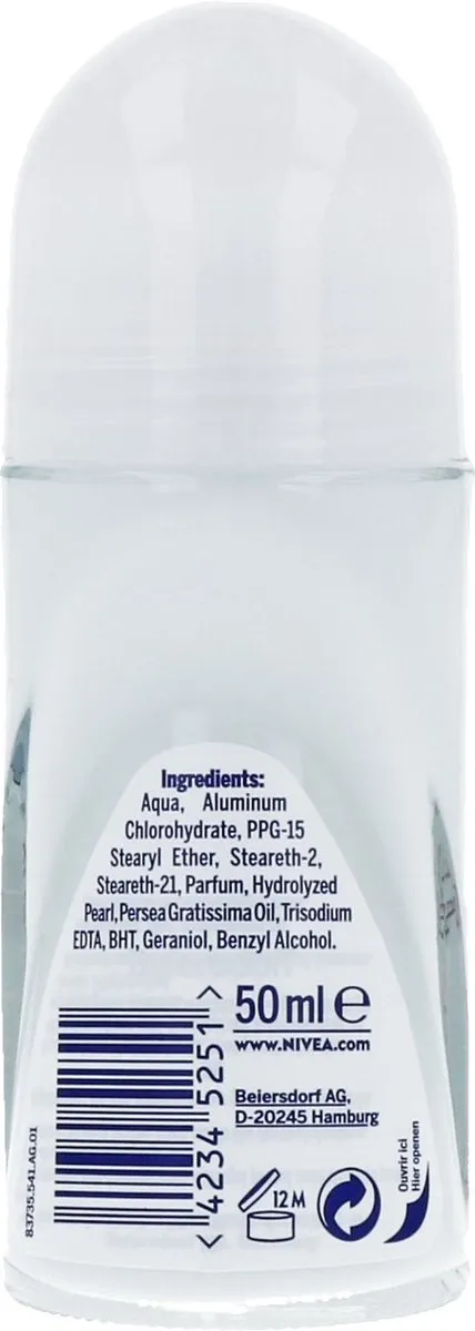 NIVEA Pearl & Beauty Deodorant Roller 50ml