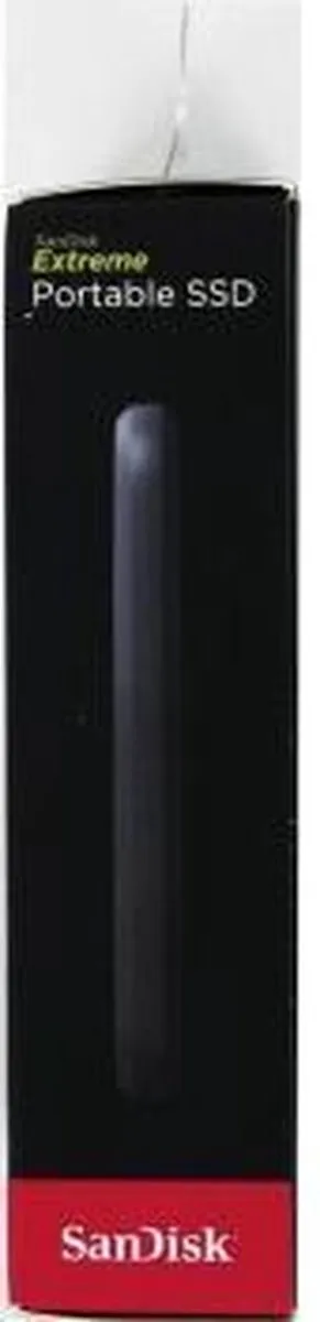 SanDisk Extreme Portable SSD SDSSDE60-500G-G25 - 500GB - Donkerblauw - afbeelding 2 van 6