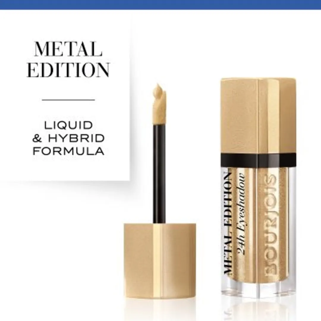Bourjois Satin Reveal Eyeshadow Metallic Edition 07 Or du Commun - 8ml Goud