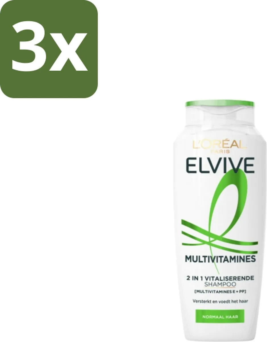L'Oréal Paris Elvive Multivitamines Shampoo 250ml