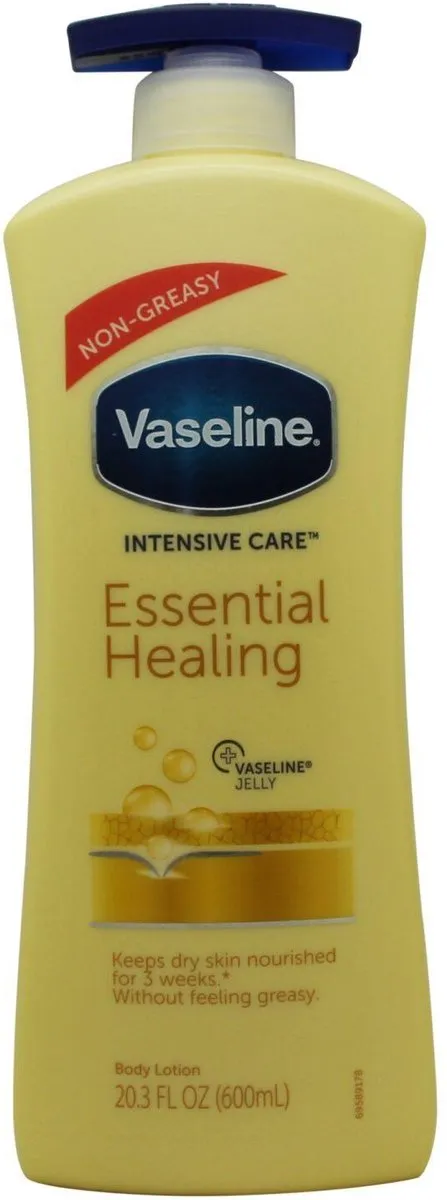 Vaseline Essential Healing Bodylotion 600ml