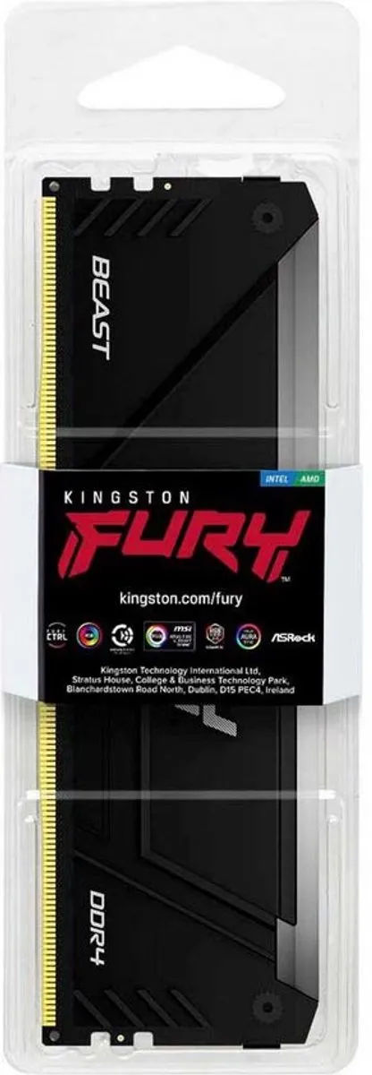 Kingston FURY Beast RGB DDR4 KF432C16BB2A/32 - 32GB - Zwart