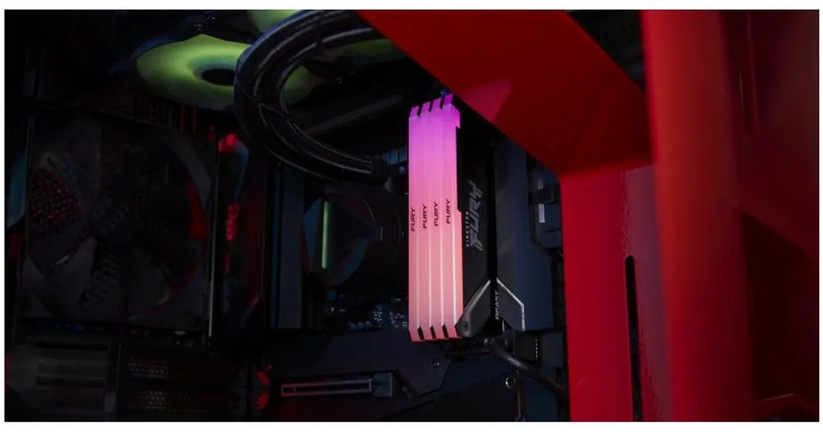 Kingston FURY Beast RGB DDR4 KF432C16BB2A/32 - 32GB - Zwart