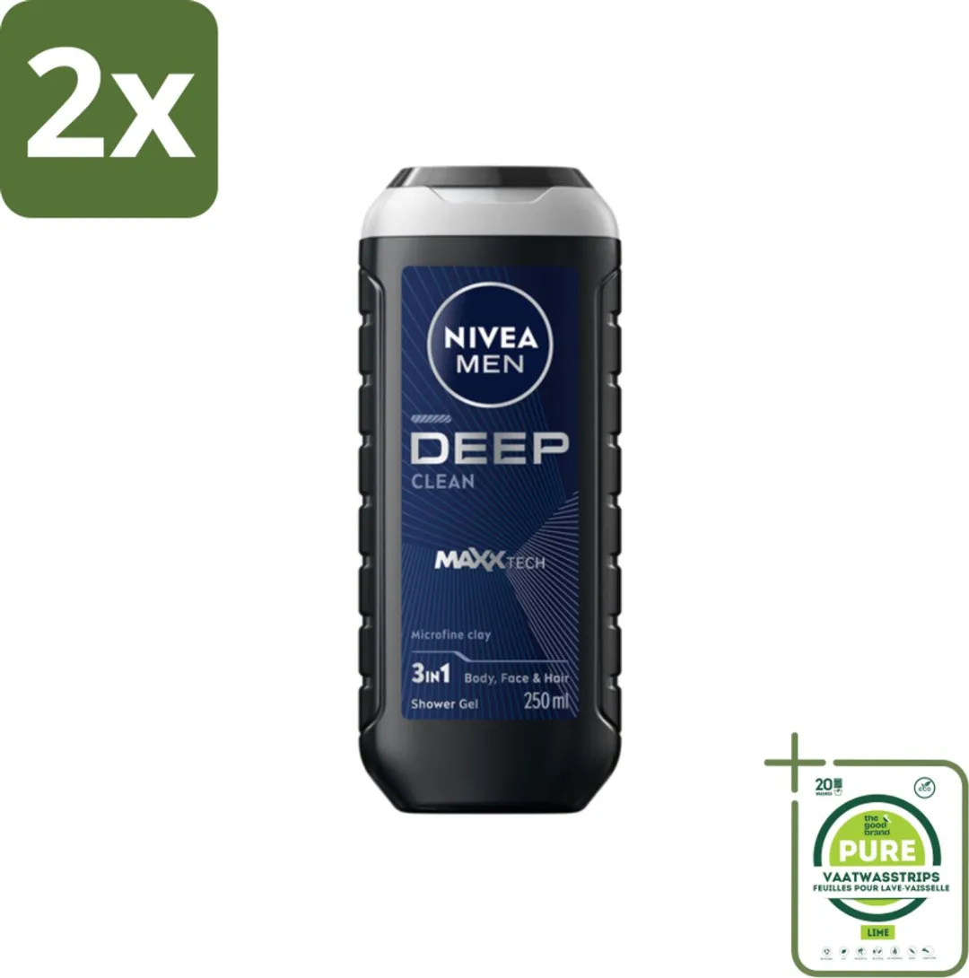 NIVEA MEN Deep Clean Douchegel 500ml