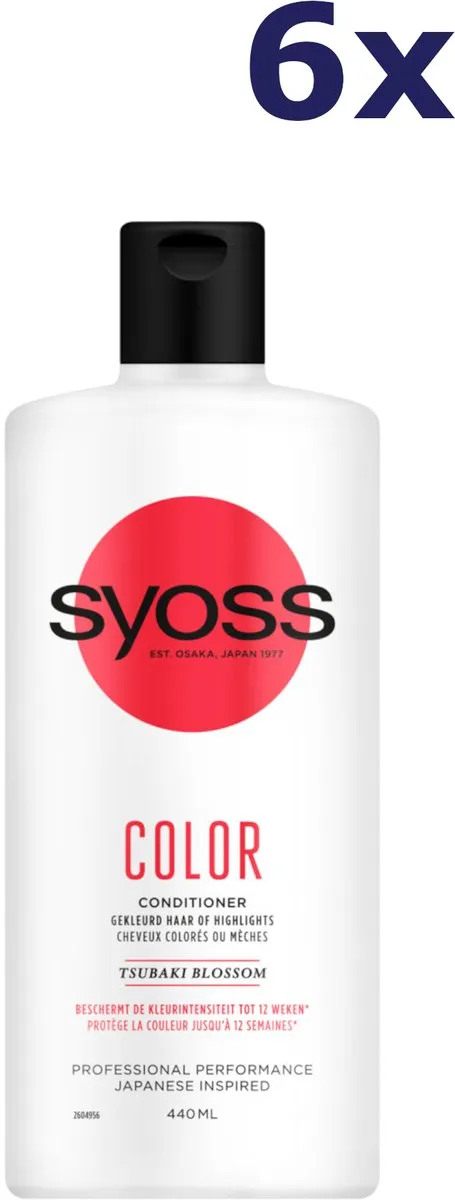 SYOSS Color Conditioner Blondines - 6x440ml