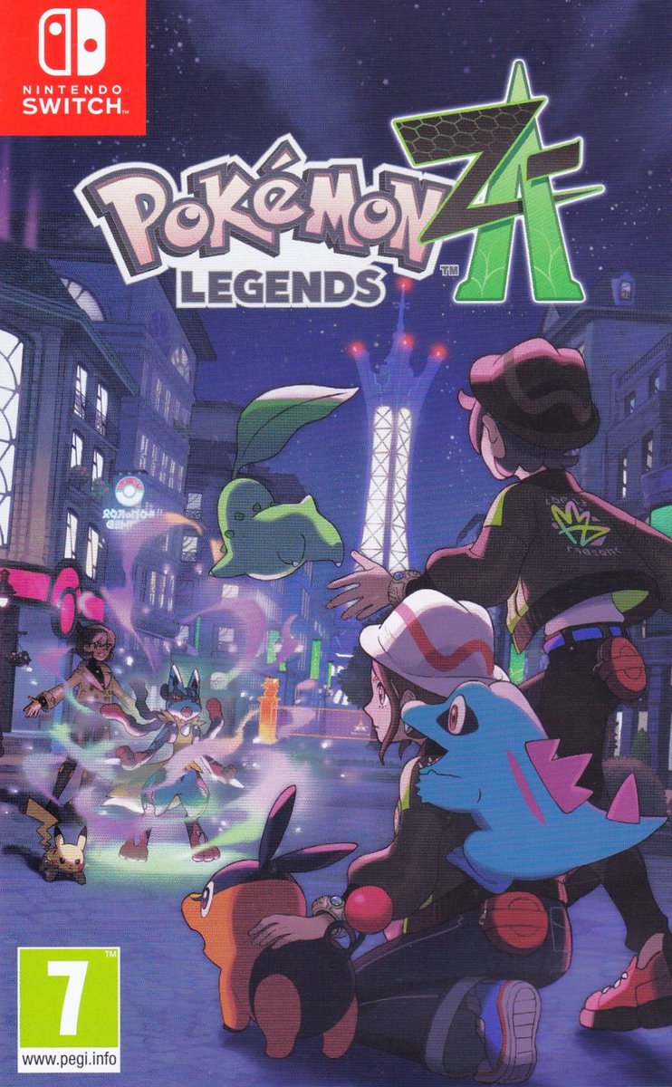 Pokemon Legends Z-A Switch