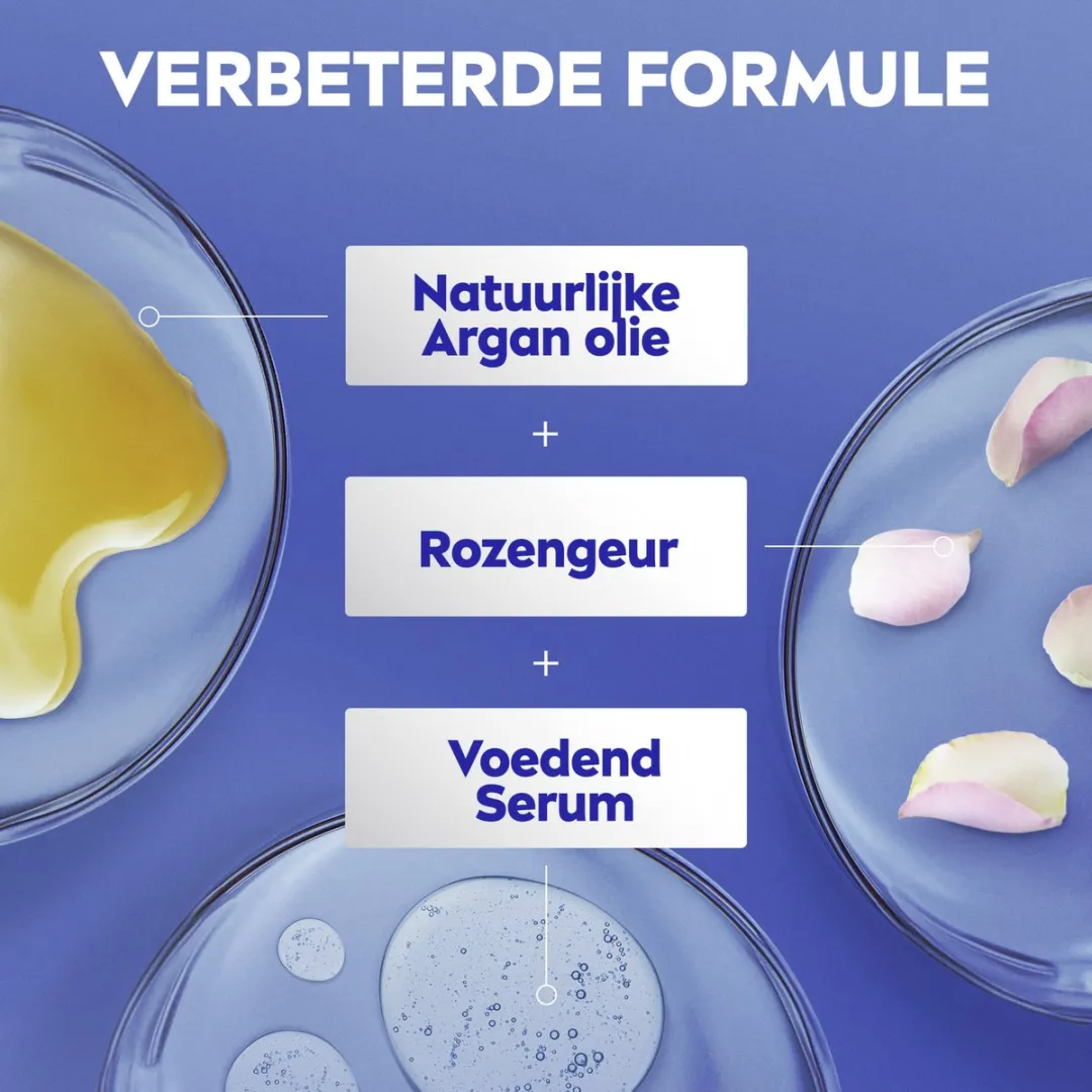 NIVEA Rozenbloem Bodylotion 400ml - 72H Hydraterend