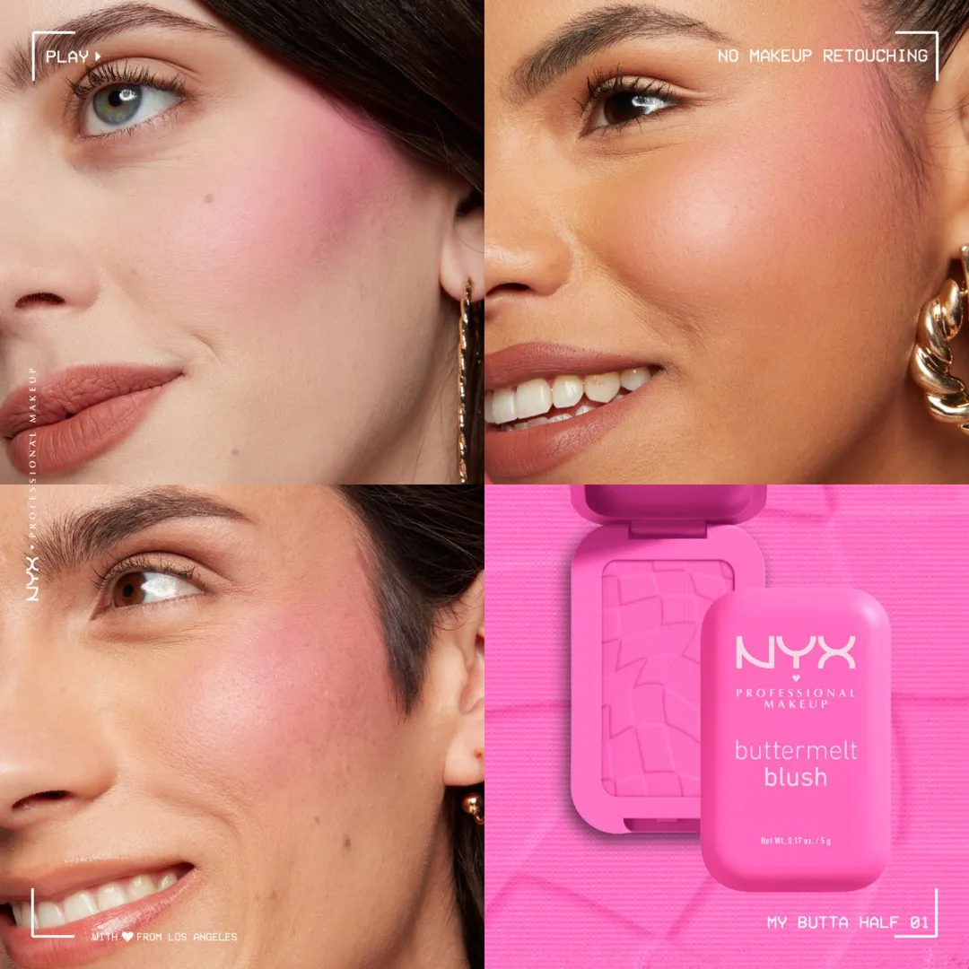 NYX Buttermelt Blush My Butta Half - 5g