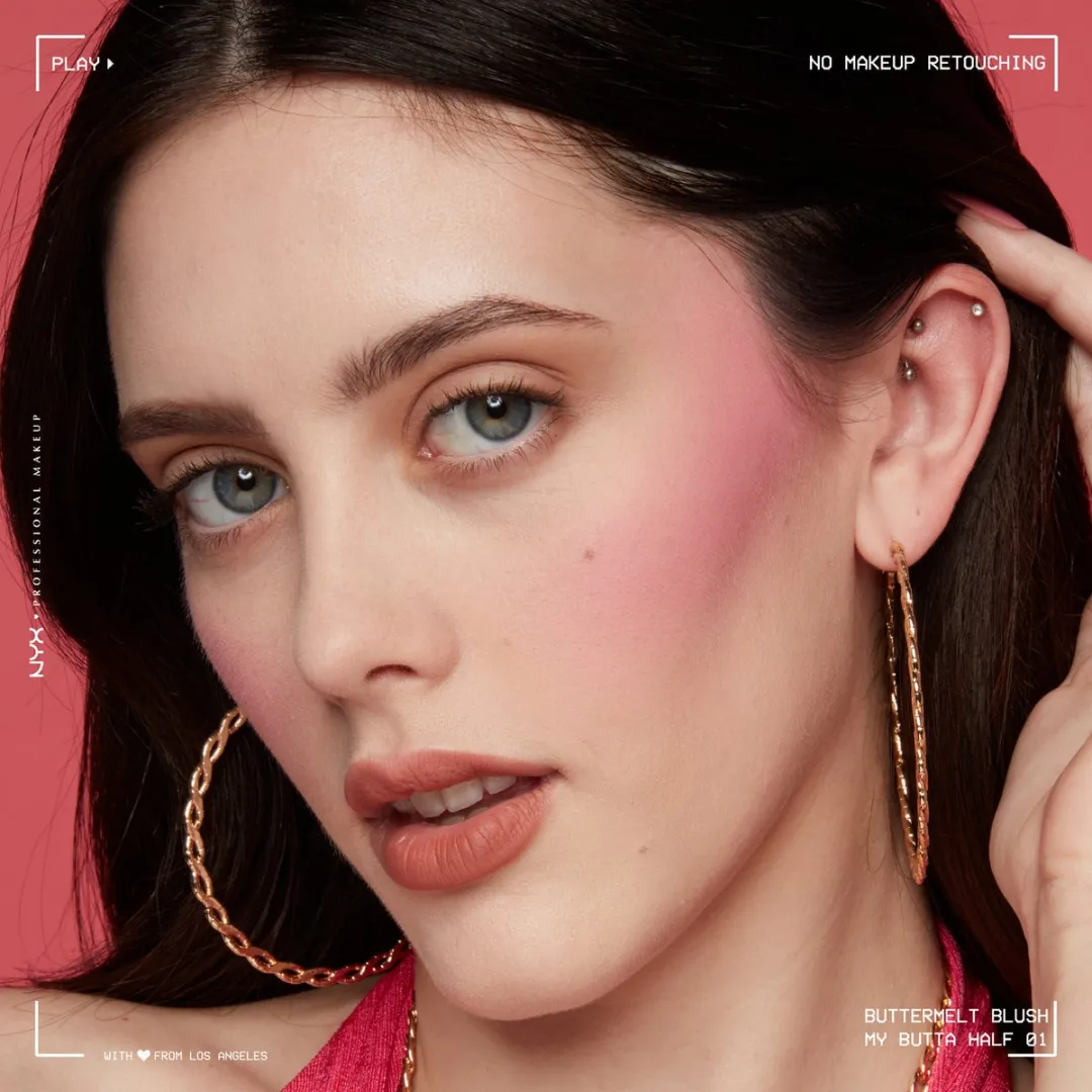 NYX Buttermelt Blush My Butta Half - 5g
