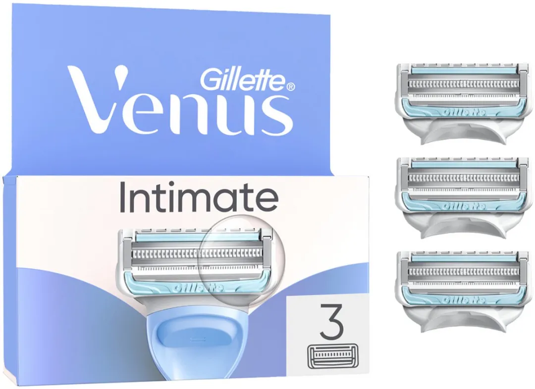 Gillette Venus Intieme Scheermesjes 3 Stuks