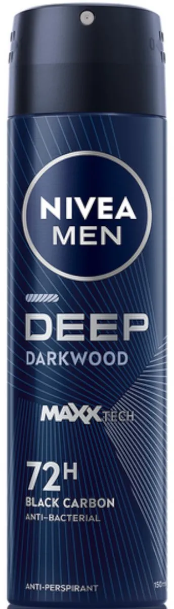 NIVEA Men Deospray Deep Black Charcoal 150ml
