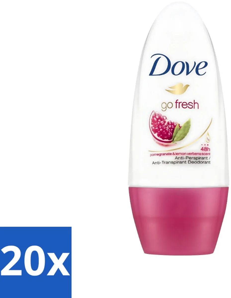 Dove Go Fresh Roll-on Deodorant Granaatappel 50ml
