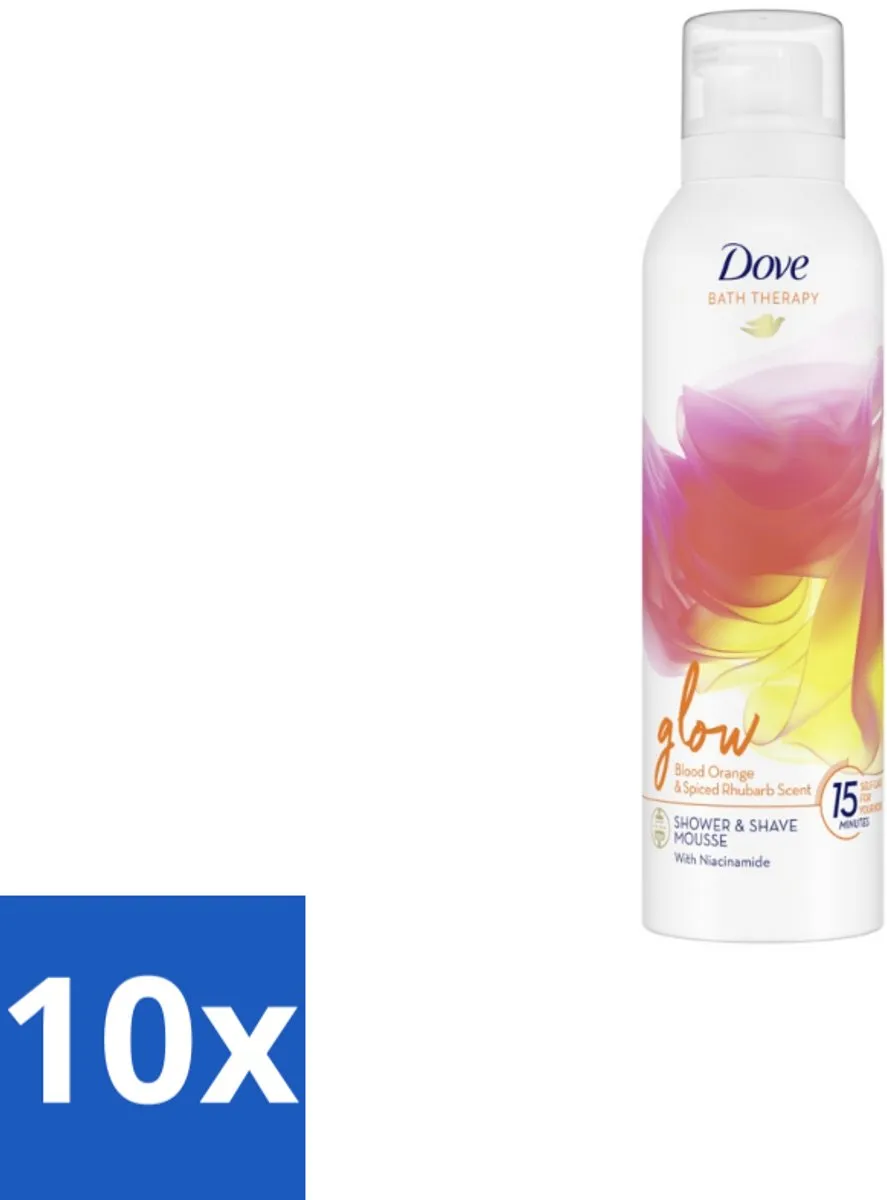 Dove Bath Therapy Glow Douche- & Scheerschuim 200ml