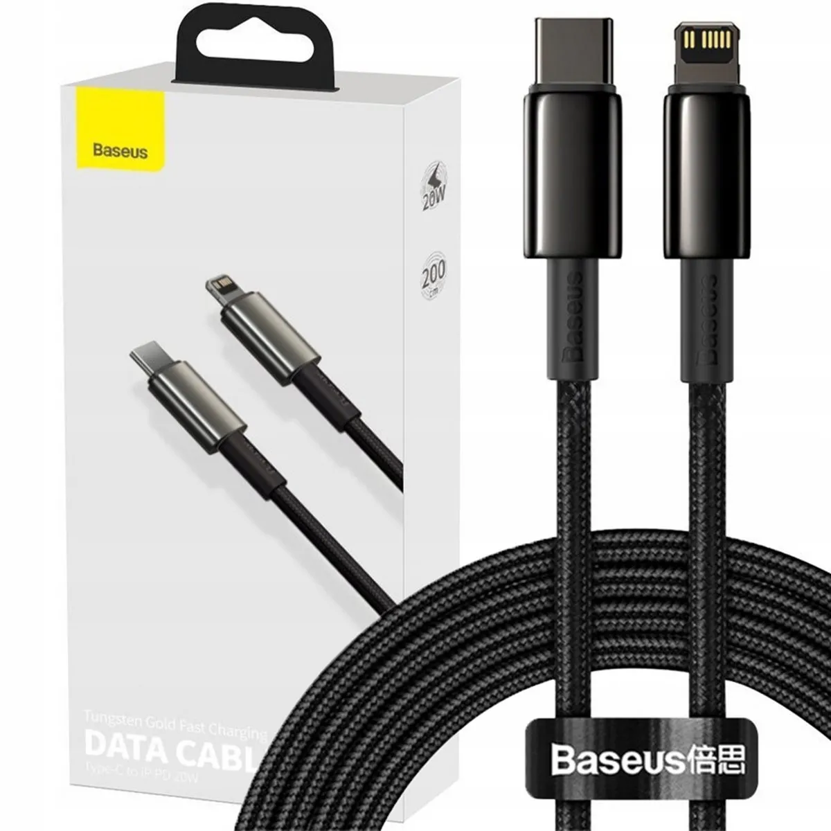 Baseus PD 20W USB-C Lightning Kabel 200cm