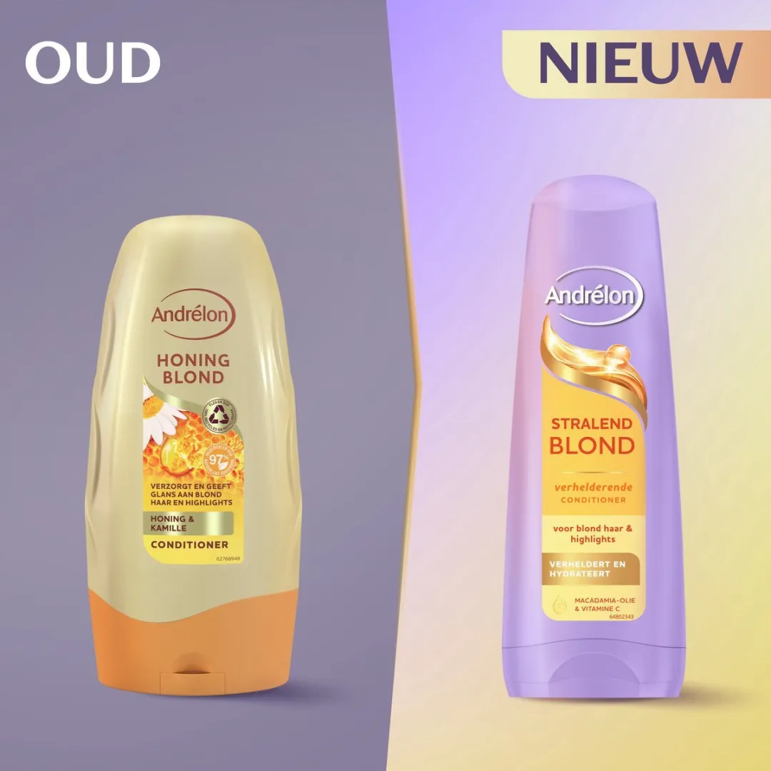 Andrélon Stralend Blond Conditioner 400ml - 2x200ml