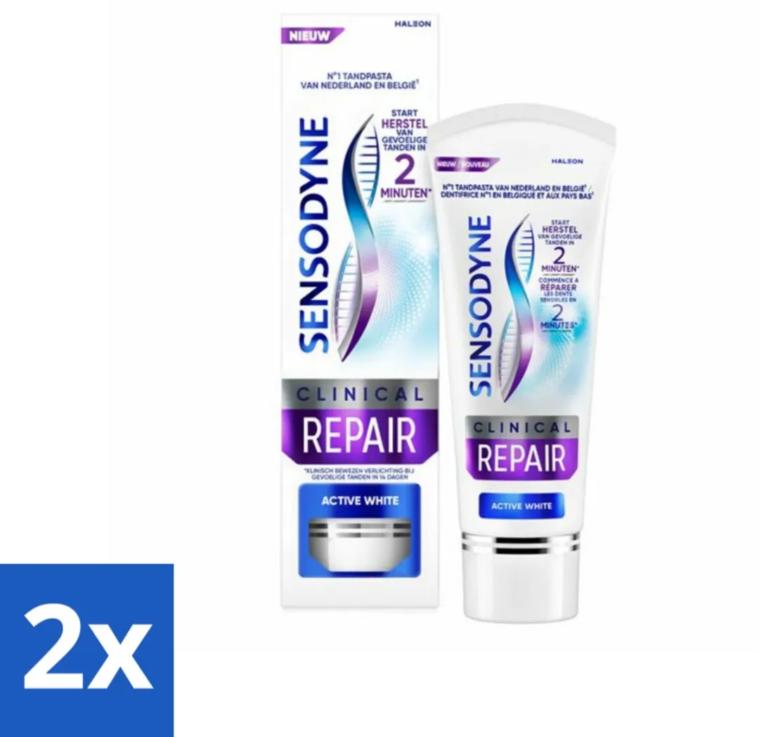 Sensodyne Clinical Repair Active White Tandpasta 150ml