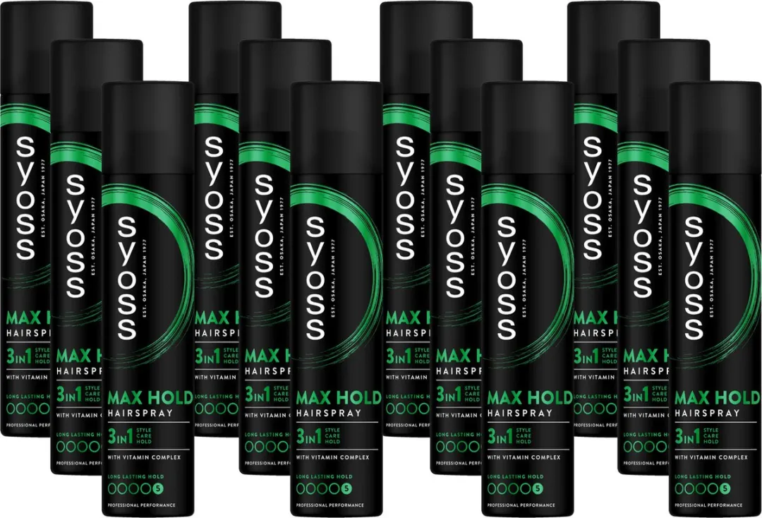SYOSS Max Hold Haarspray 900ml