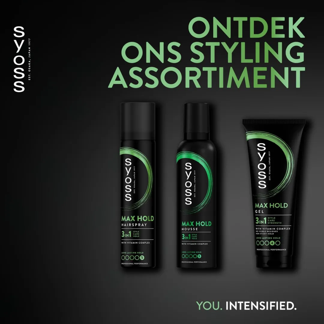 SYOSS Max Hold Haarspray 900ml
