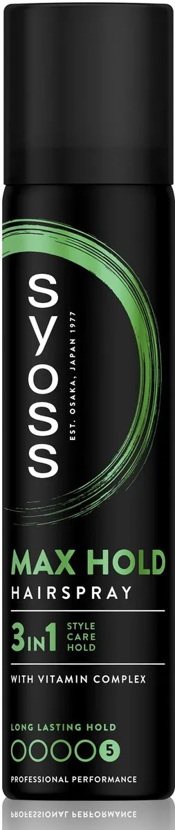 SYOSS Max Hold Haarspray 900ml