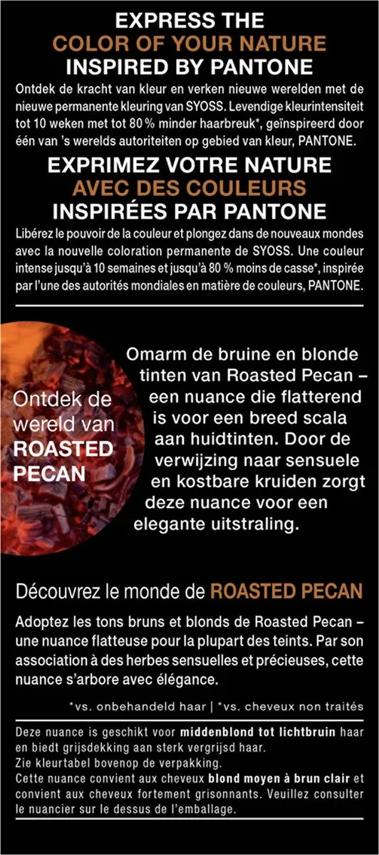 SYOSS Haarverf 6_66 Roasted Pecan 115ml