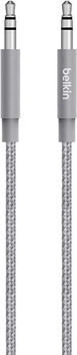 Belkin MIXIT Metallic 3.5mm AUX-kabel - Grijs