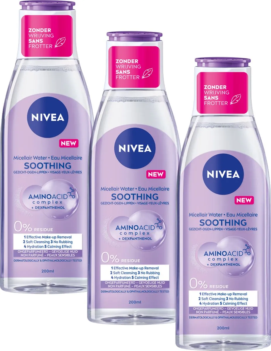 NIVEA Essentials Soothing Micellair Water 600ml