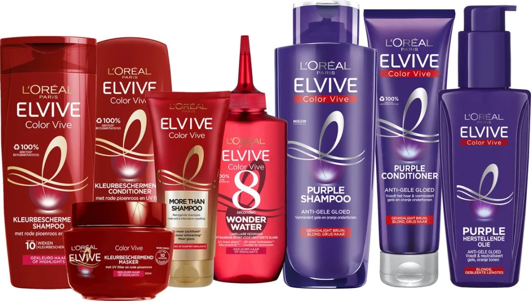 L'Oréal Paris Elvive Color Vive Purple Shampoo 200ml - Blond & Grijs