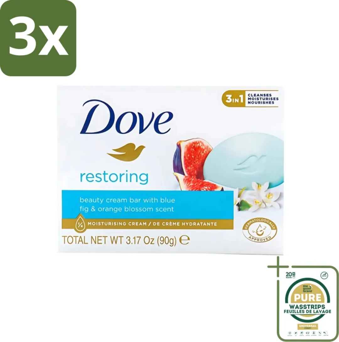Dove Restoring Zeep Blauwe Vijg & Sinaasappelbloesem