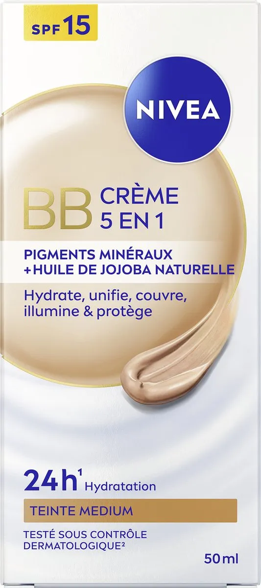 NIVEA Essentials 5in1 BB Dagcrème Medium SPF 15 - 150ml