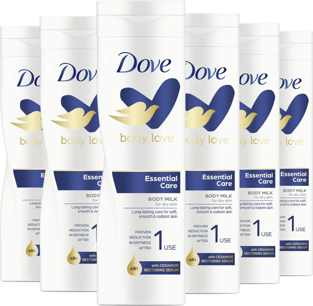 Dove Body Love Bodylotion Essential Care - 6x250ml
