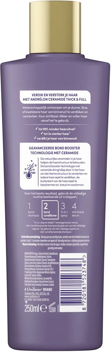 Andrélon Pro Care Ceramide Conditioner 250ml