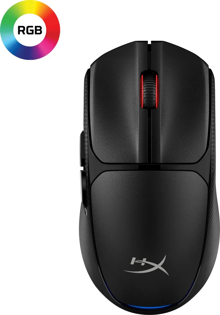 HyperX Pulsefire Fuse Gaming Muis - 12.000 DPI - Zwart