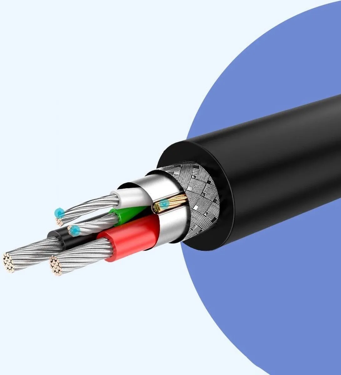 UGREEN USB Kabel Micro USB 2.4A 1,5m - Zwart
